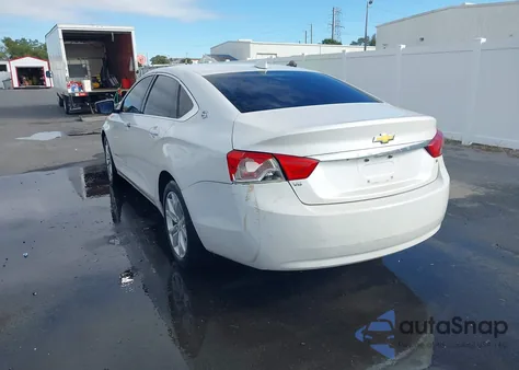 2017 Chevrolet Impala 1Lt из США, поврежденный, VIN 2G1105S35H9117513